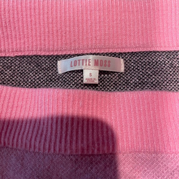 Lottie Moss PacSun Pink Daisy Sweater Mini Skirt - Picture 2 of 2